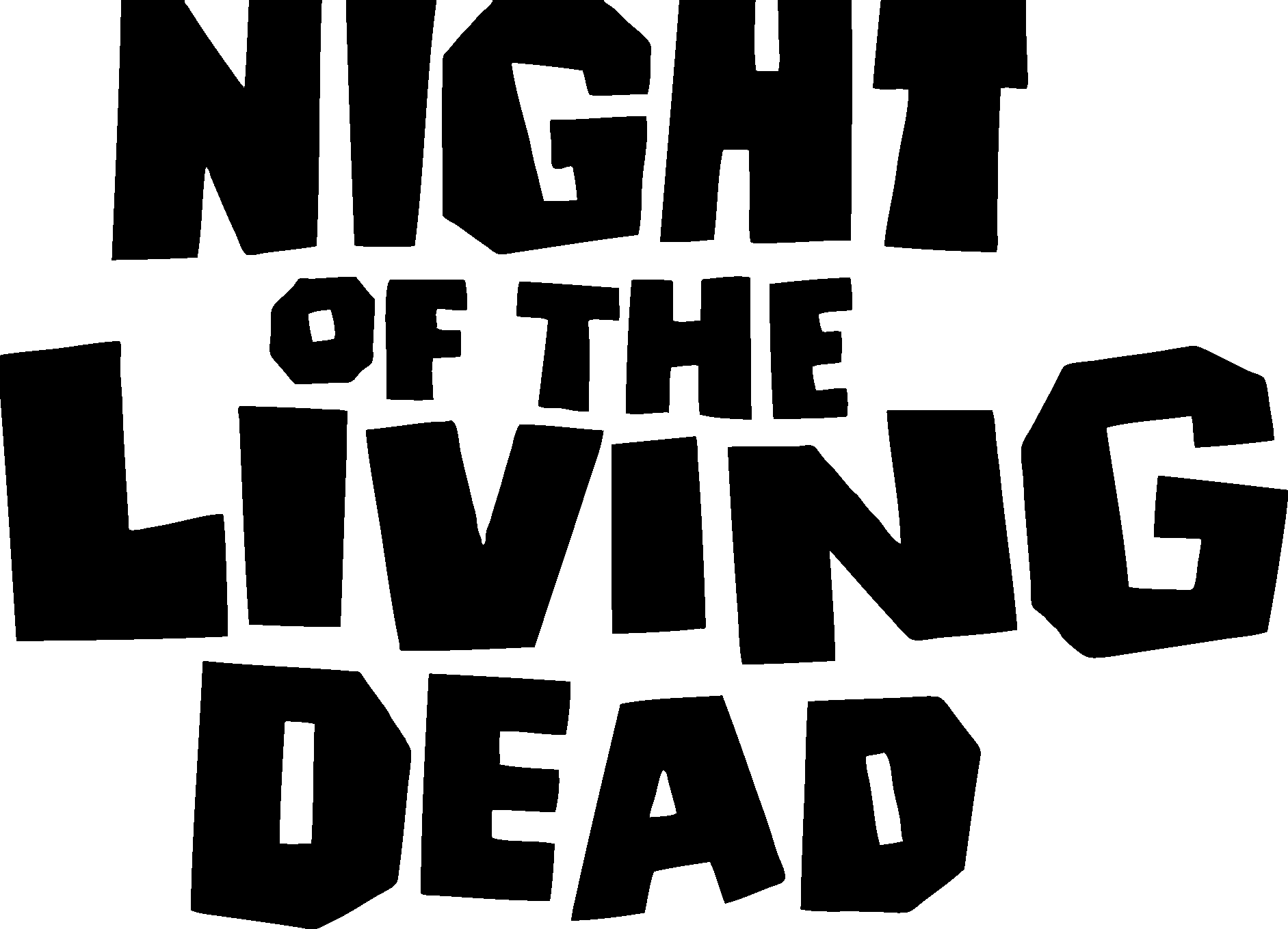 Night Of The Living Dead (1968) Logo Vector Logo